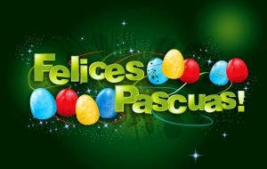 Carteles de felices pascuas