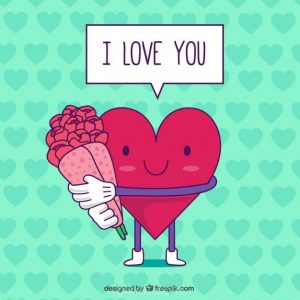 Ai-Valentine-Day-Card-with-Heart-vector-free-download