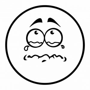 caritas-tristes-para-colorear-e-imprimir