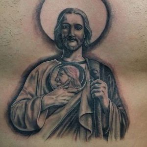 Tatuaje-de-San-Judas-Tadeo-pecho