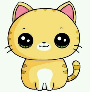 Dibujos kawaii de animales para colorear