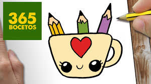 Dibujos kawaii de un unicornio