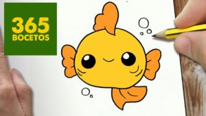 Dibujos kawaii para colorear fáciles