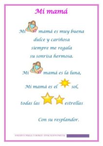 Poesías para niños de preescolar