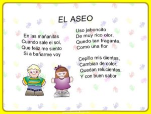 Poesías para niños cortas pdf