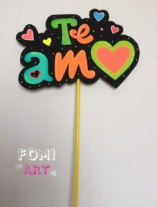Figuras de amor foami