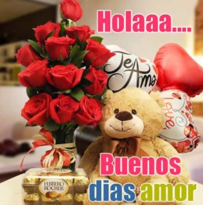 Figuras de amor buenos días