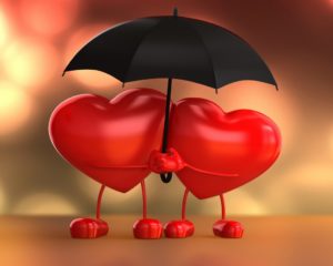 Figuras de amor en foami