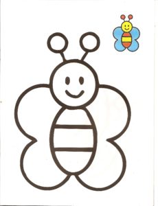 dibujos faciles mariposa