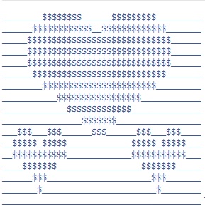 figuras del arte ASCII