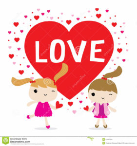 vector-lindo-del-personaje-de-dibujos-animados-de-la-muchacha-del-amor