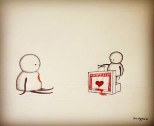 Imágenes tristes para dibujar lápiz fáciles