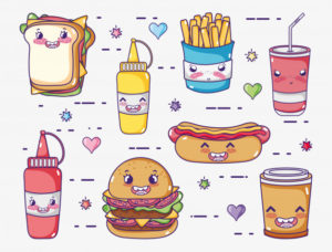 coleccion-comida-rapida-dibujos-kawaii_24640-1572