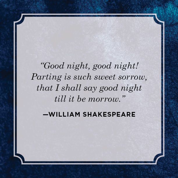 Goodnight messages