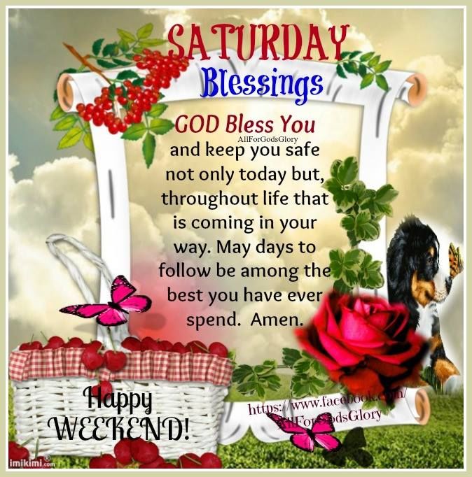 Happy saturday blessings