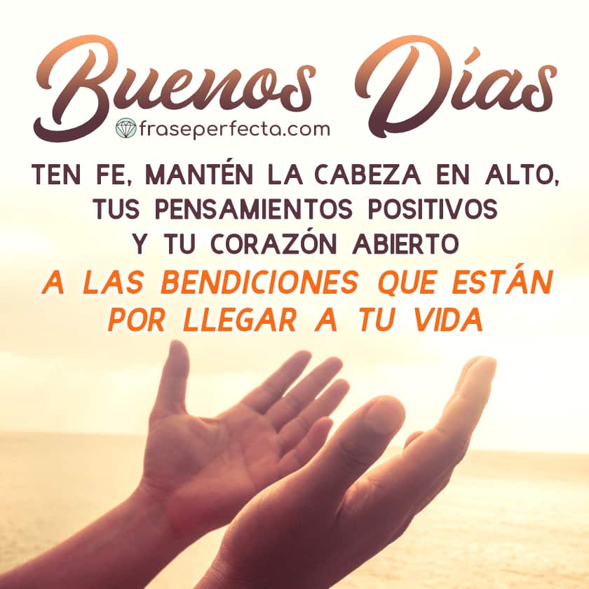 Frases de buenos dias sabado