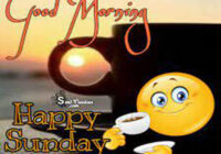 Good Morning Friends Have A Happy Sunday