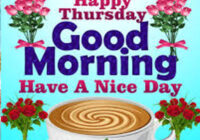 Good Morning Have A Beautiful And Productive Day