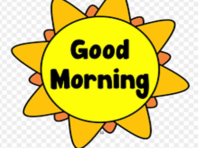 Good Morning Sun Clipart