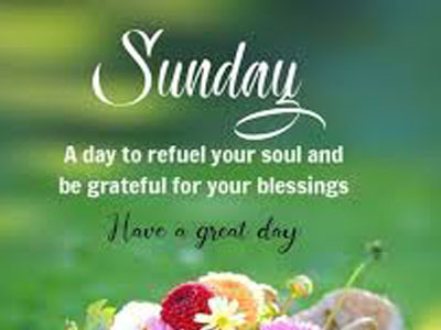 Good Morning Wishing You A Beautiful Sunday