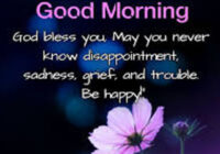 Good Morning With Flowers