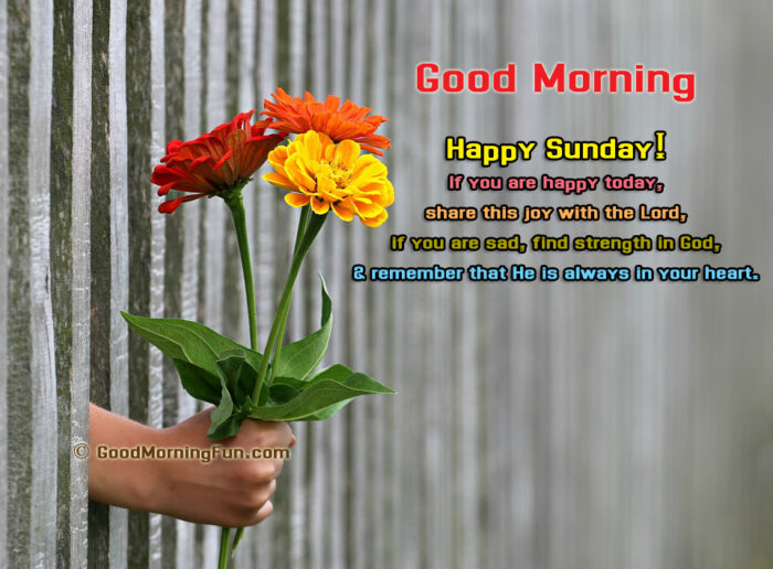 Good Morning Sunday Lovely Day