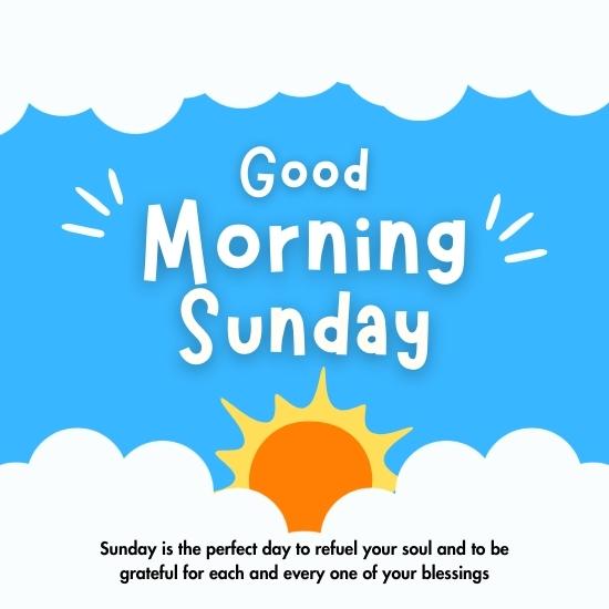 Great Good Morning Happy Sunday