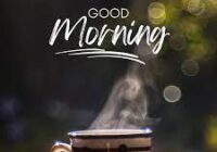 good morning