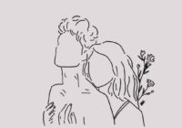 dibujos aesthetic faciles a lápiz