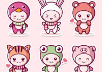 Cartoon-Stickers