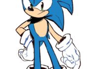 dibujo sonic