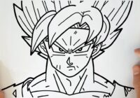 Dibujos de goku para colorear