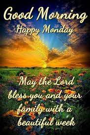 Good Morning Happy Monday Wonderful Day