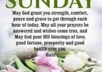 Sunday Blessings Image