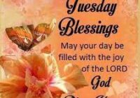 Tuesday Morning Blessings