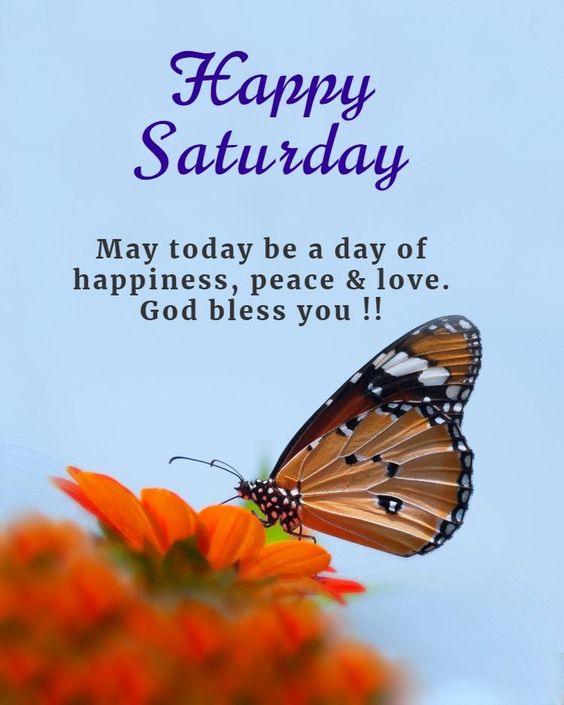 SATURDAY MORNING BLESSINGS AND WISHES